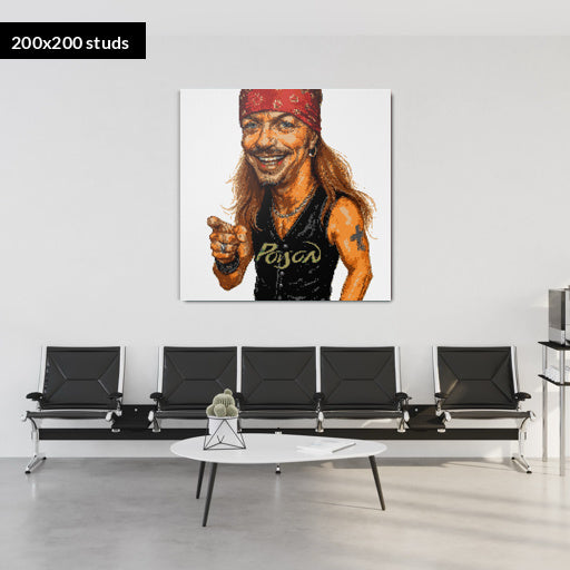 200*200studs, 160*160cm, 63*63inch