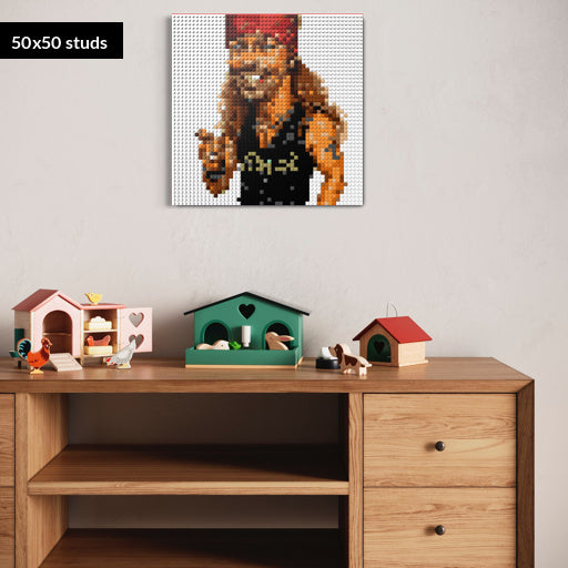 50*50studs, 40*40cm, 15,75*15,75inch