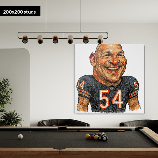 200*200studs, 160*160cm, 63*63inch