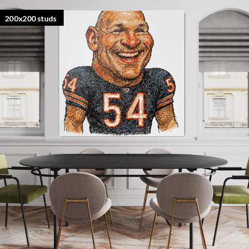 200*200studs, 160*160cm, 63*63inch