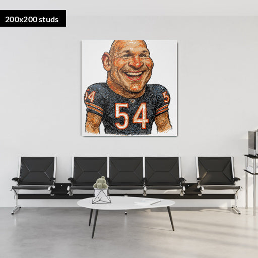 200*200studs, 160*160cm, 63*63inch