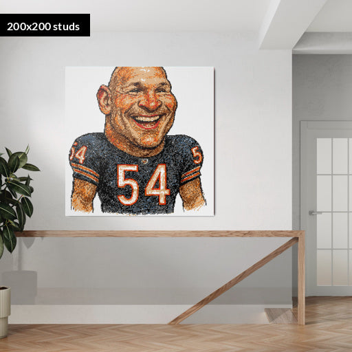 200*200studs, 160*160cm, 63*63inch