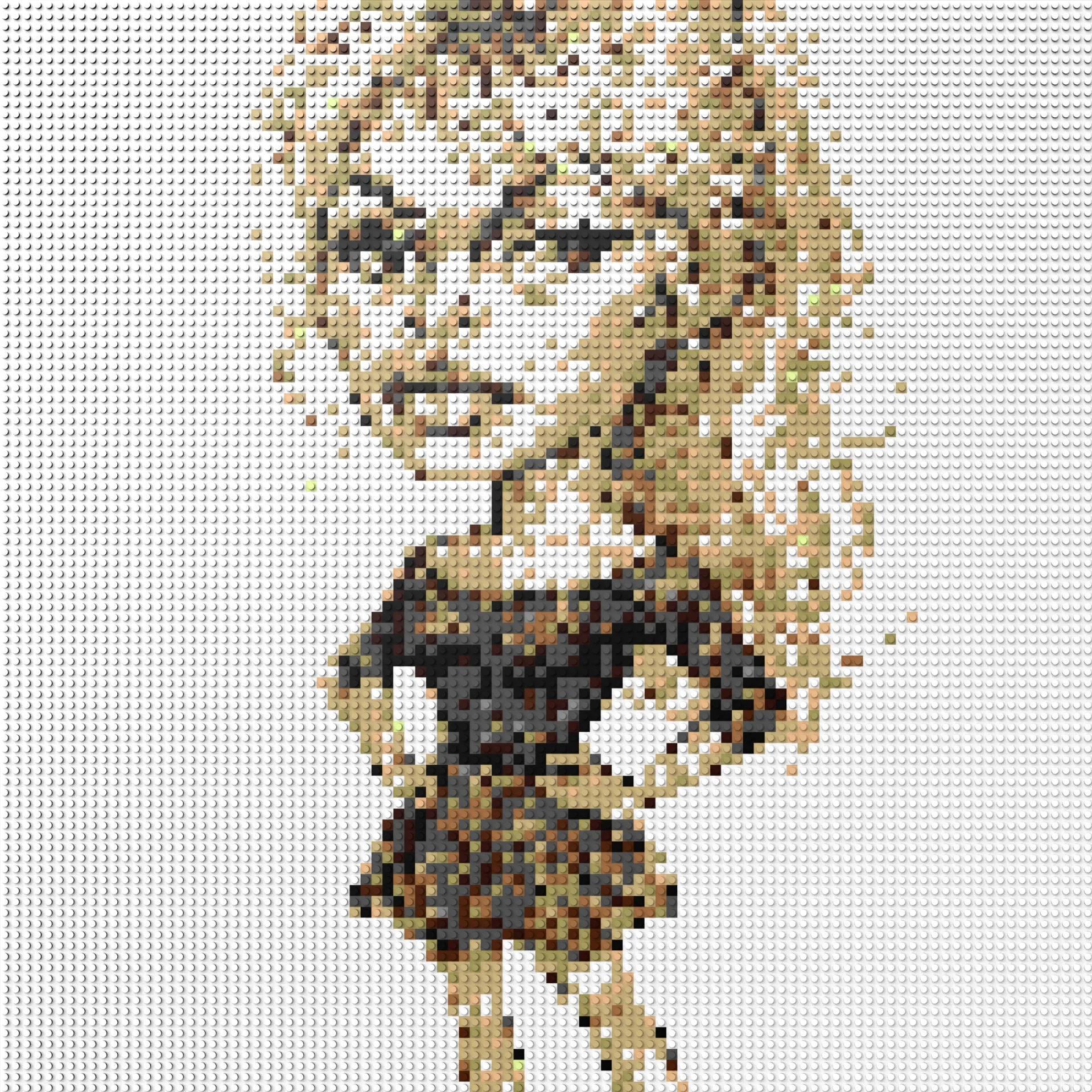 100*100studs, 80*80cm, 31,5*31,5inch