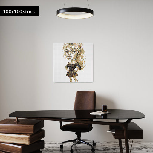 100*100studs, 80*80cm, 31,5*31,5inch