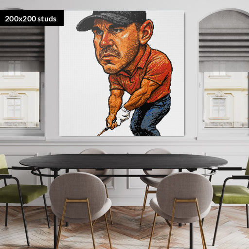 200*200studs, 160*160cm, 63*63inch