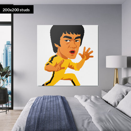 200*200studs, 160*160cm, 63*63inch