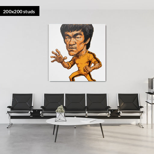 200*200studs, 160*160cm, 63*63inch