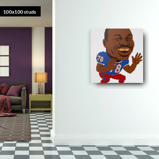 100*100studs, 80*80cm, 31,5*31,5inch