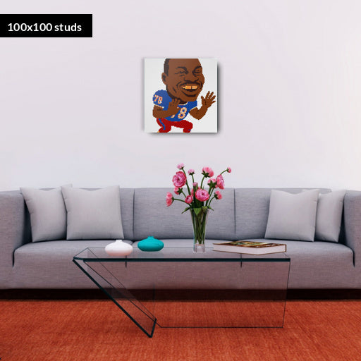 100*100studs, 80*80cm, 31,5*31,5inch