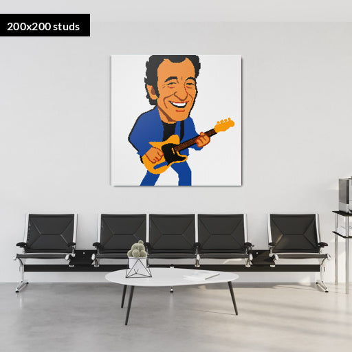 200*200studs, 160*160cm, 63*63inch