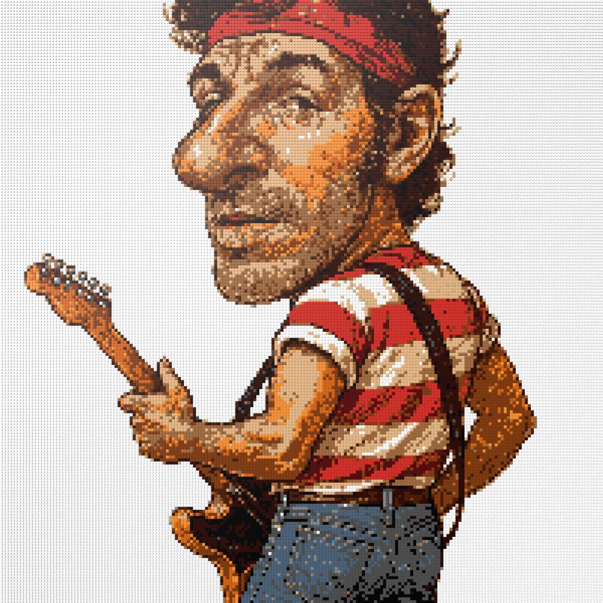 200*200studs, 160*160cm, 63*63inch