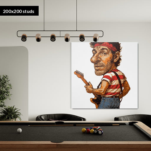 200*200studs, 160*160cm, 63*63inch