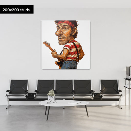 200*200studs, 160*160cm, 63*63inch