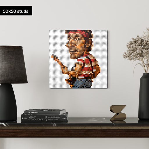 50*50studs, 40*40cm, 15,75*15,75inch