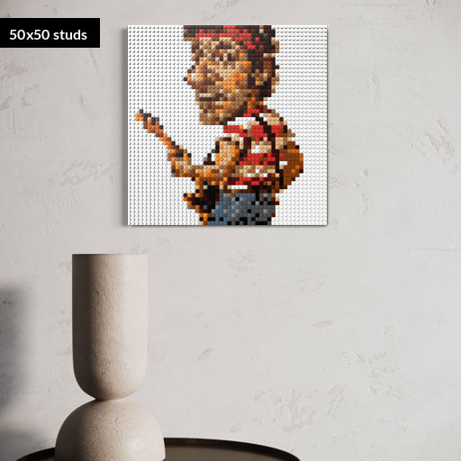 50*50studs, 40*40cm, 15,75*15,75inch