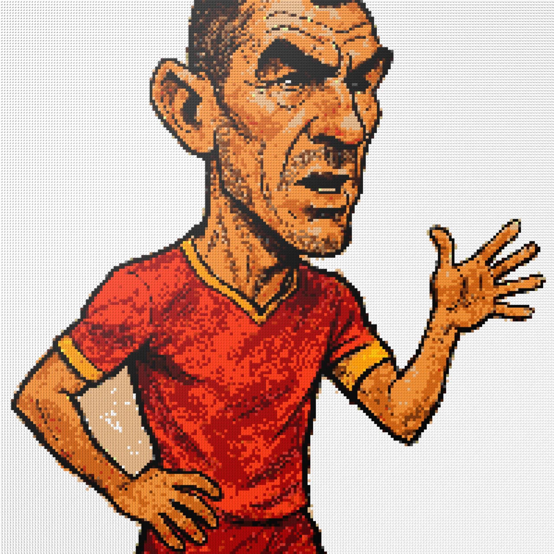 200*200studs, 160*160cm, 63*63inch