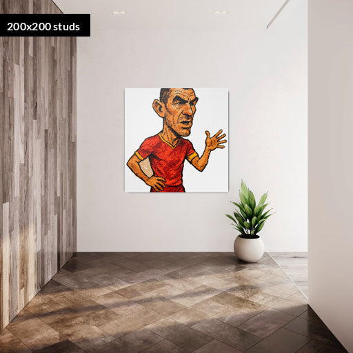 200*200studs, 160*160cm, 63*63inch