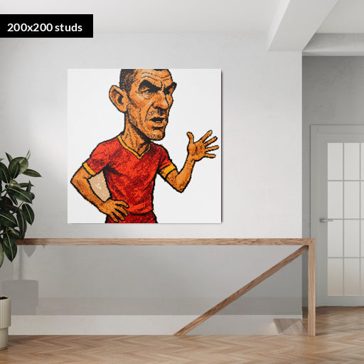 200*200studs, 160*160cm, 63*63inch