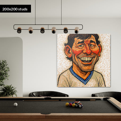 200*200studs, 160*160cm, 63*63inch