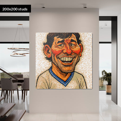 200*200studs, 160*160cm, 63*63inch