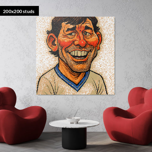 200*200studs, 160*160cm, 63*63inch