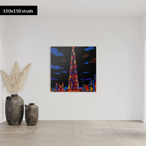 150*150studs, 120*120cm, 47,25*47,25inch