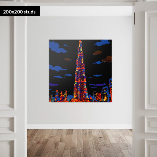 200*200studs, 160*160cm, 63*63inch