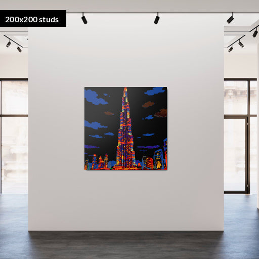 200*200studs, 160*160cm, 63*63inch