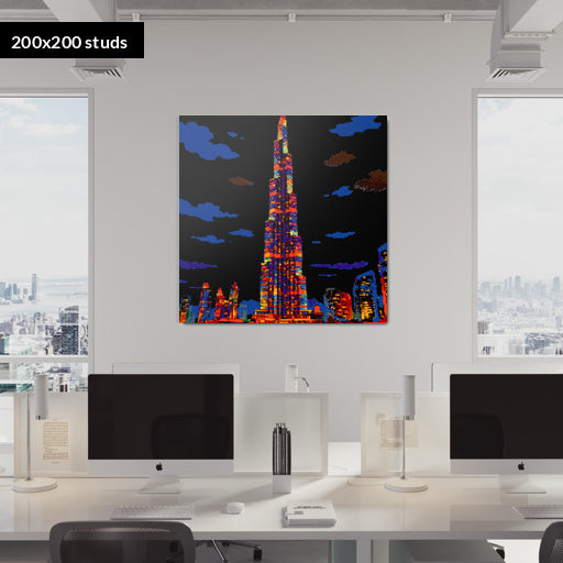 200*200studs, 160*160cm, 63*63inch