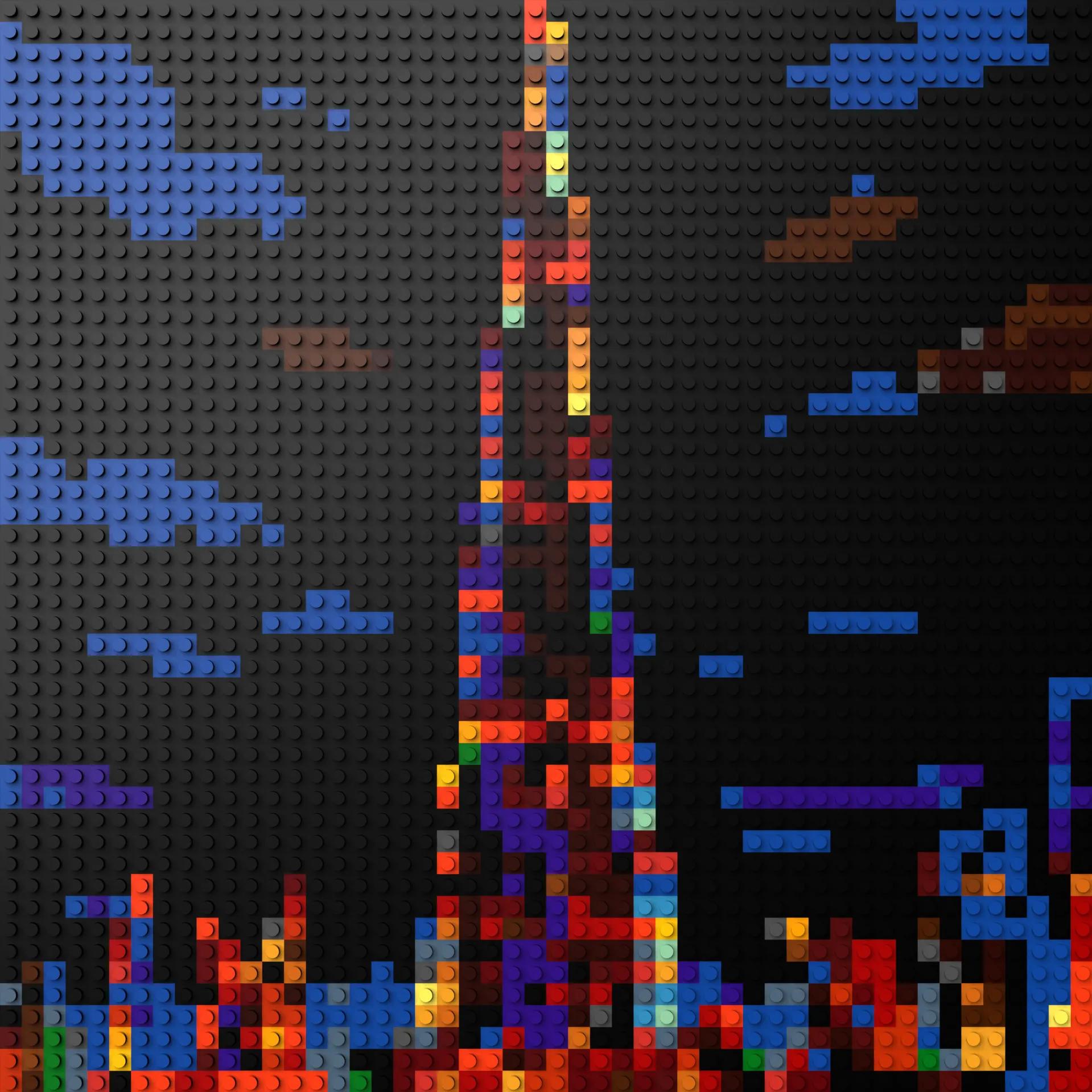 50*50studs, 40*40cm, 15,75*15,75inch