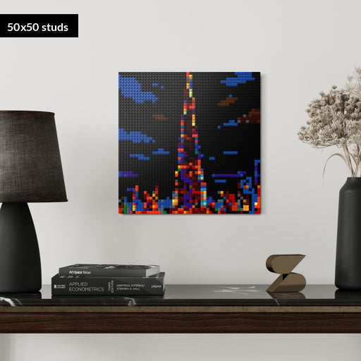 50*50studs, 40*40cm, 15,75*15,75inch