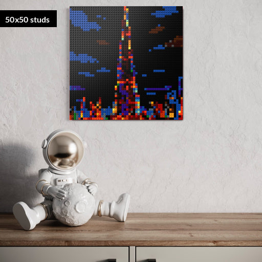 50*50studs, 40*40cm, 15,75*15,75inch