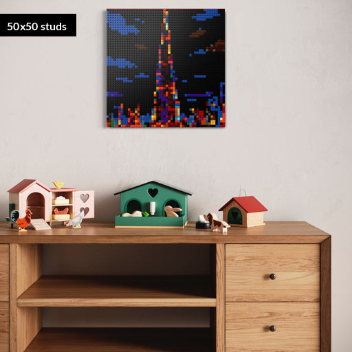50*50studs, 40*40cm, 15,75*15,75inch