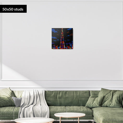 50*50studs, 40*40cm, 15,75*15,75inch