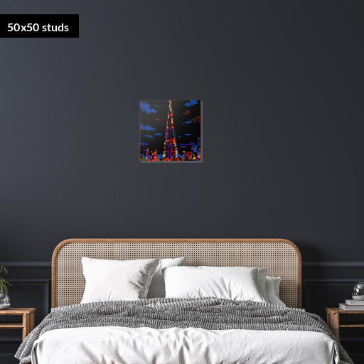 50*50studs, 40*40cm, 15,75*15,75inch