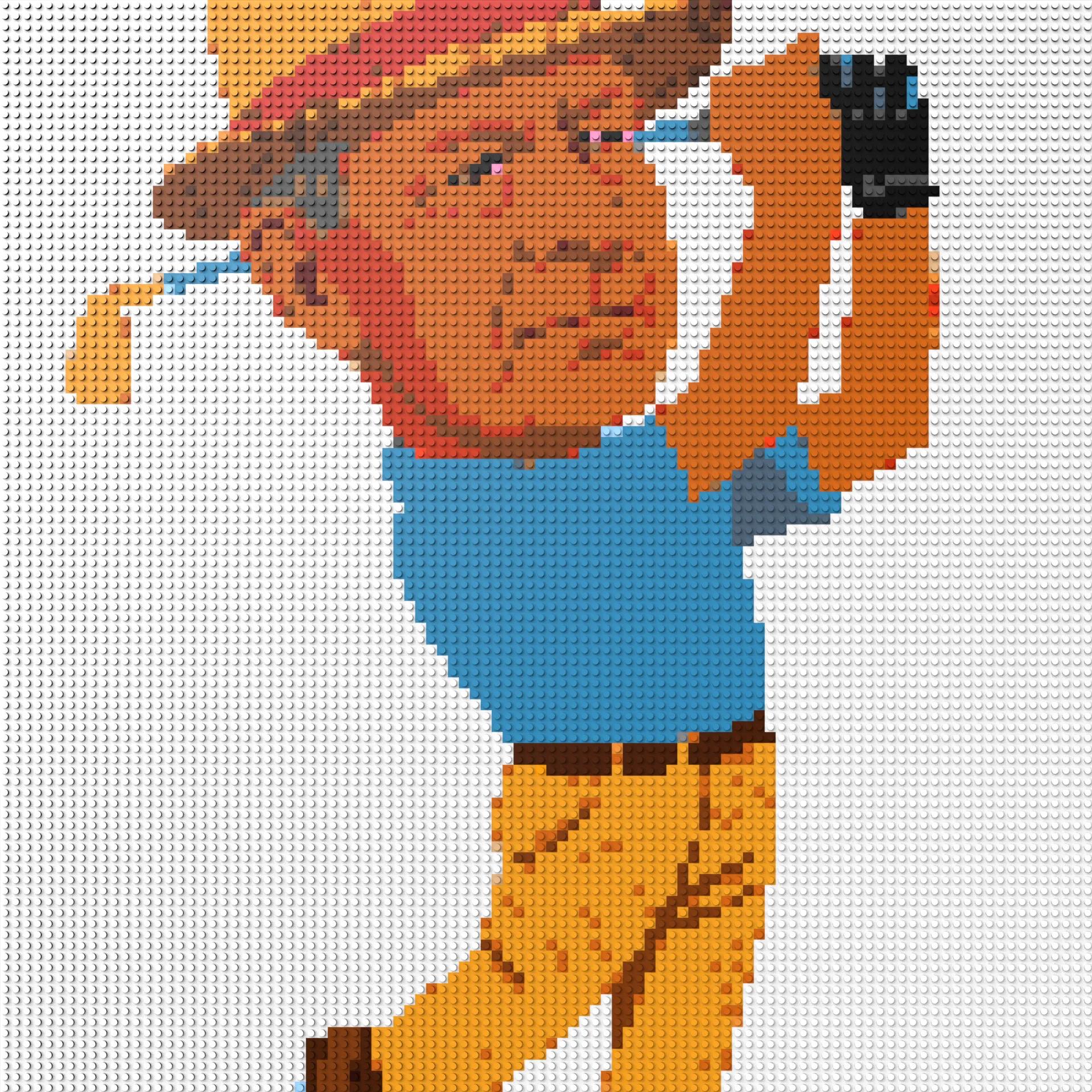 100*100studs, 80*80cm, 31,5*31,5inch