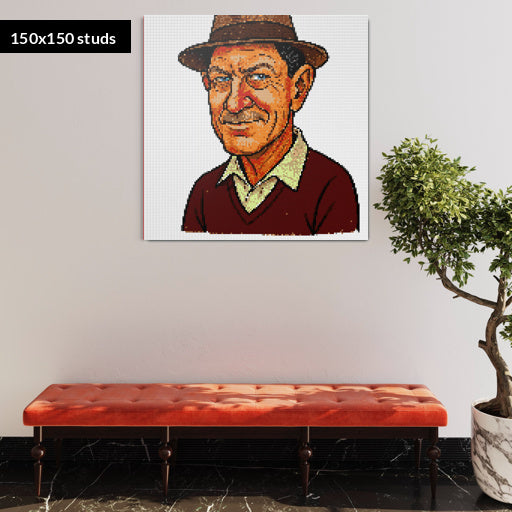 150*150studs, 120*120cm, 47,25*47,25inch