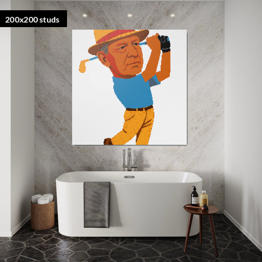 200*200studs, 160*160cm, 63*63inch