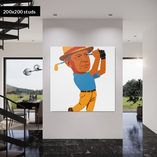 200*200studs, 160*160cm, 63*63inch