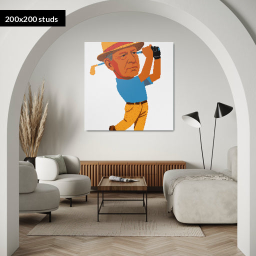 200*200studs, 160*160cm, 63*63inch