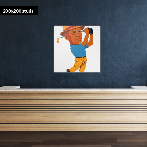 200*200studs, 160*160cm, 63*63inch