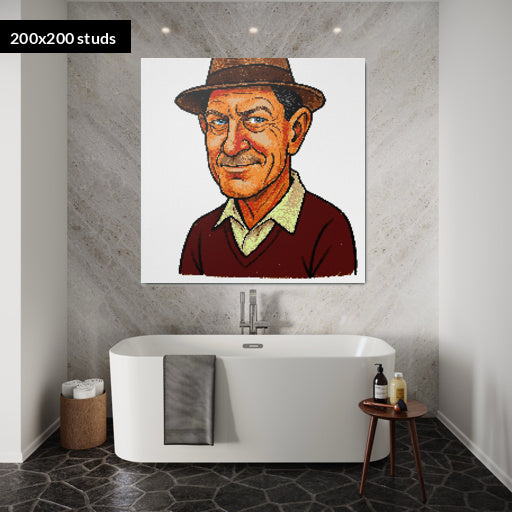 200*200studs, 160*160cm, 63*63inch