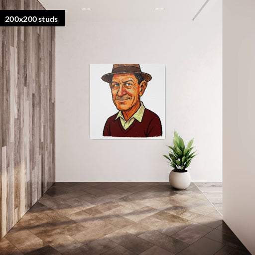 200*200studs, 160*160cm, 63*63inch