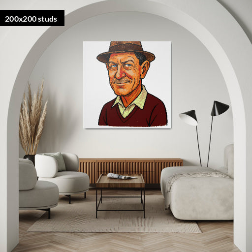 200*200studs, 160*160cm, 63*63inch