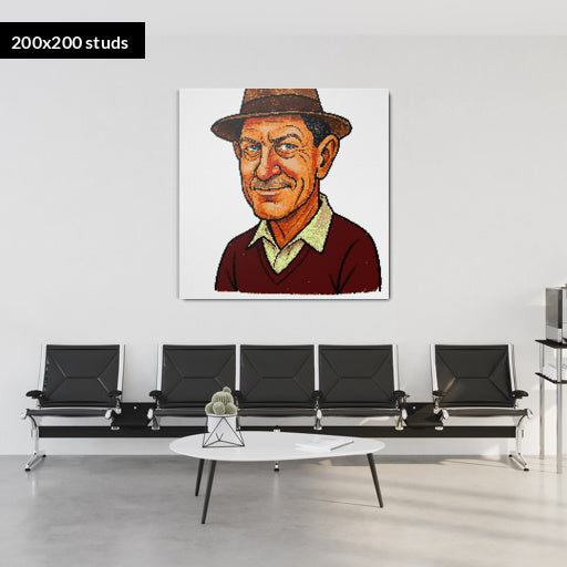 200*200studs, 160*160cm, 63*63inch