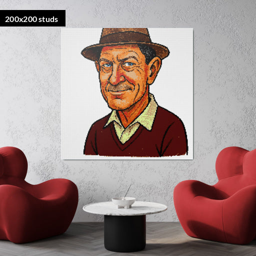 200*200studs, 160*160cm, 63*63inch