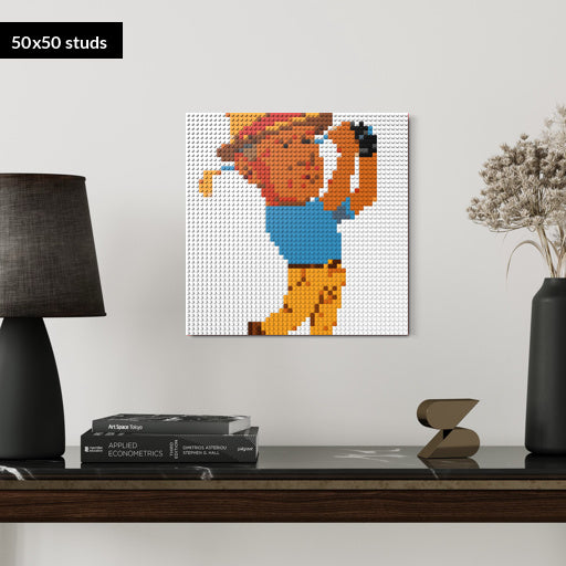 50*50studs, 40*40cm, 15,75*15,75inch