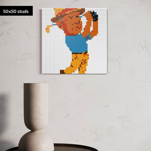 50*50studs, 40*40cm, 15,75*15,75inch