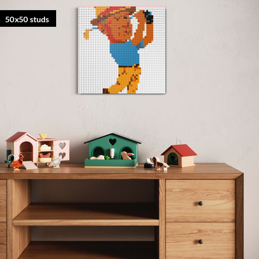 50*50studs, 40*40cm, 15,75*15,75inch