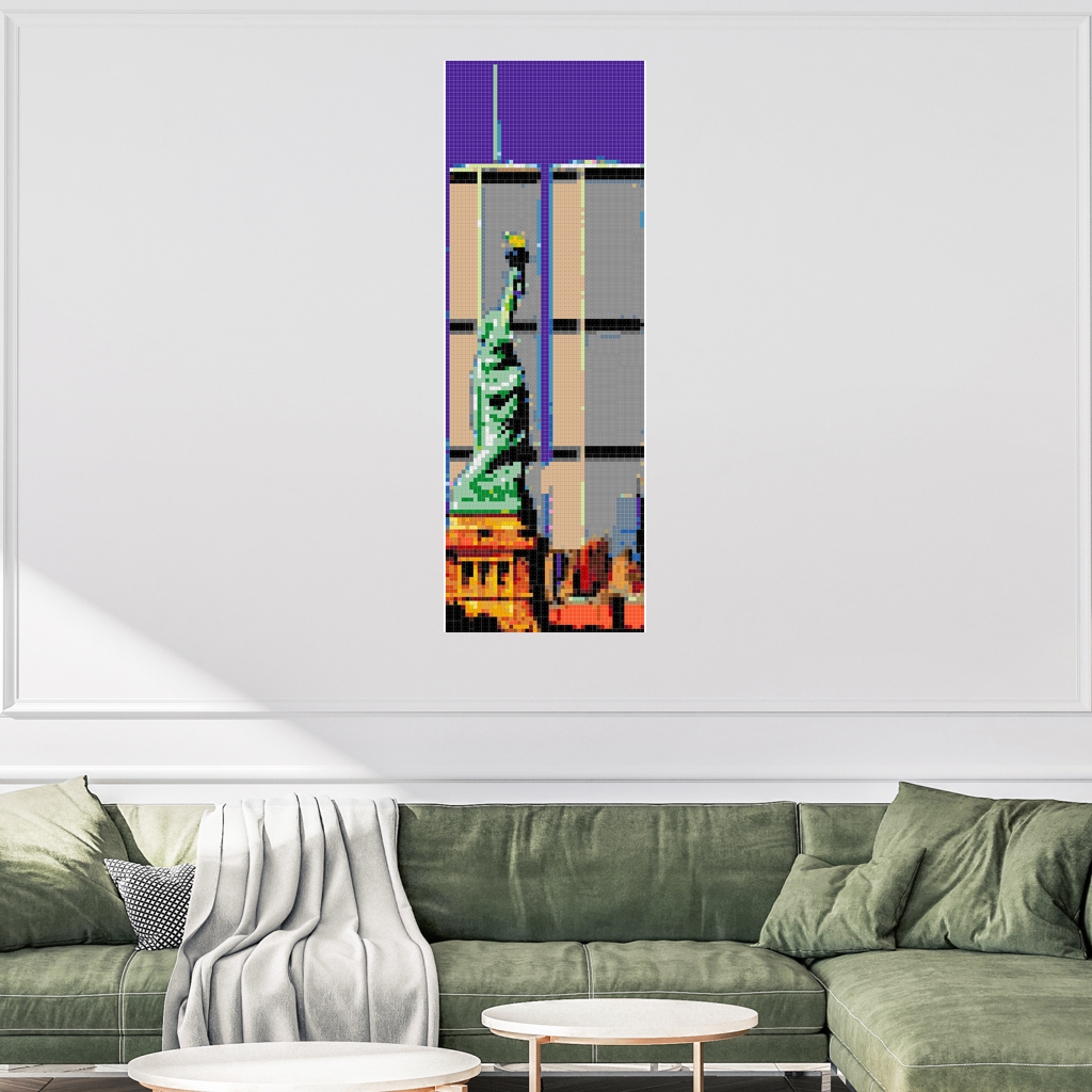 911 TwinTowers with Lady Liberty